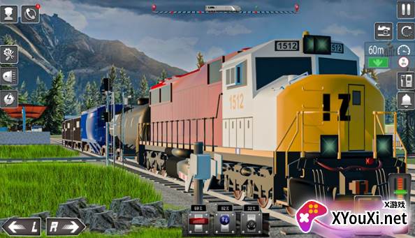 真实火车模拟驾驶手游下载(Train Simulator Game 3d)截图