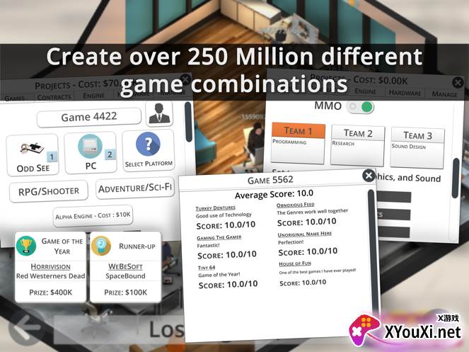 游戏工作室大亨3(Game Studio Tycoon 3)游戏最新下载截图