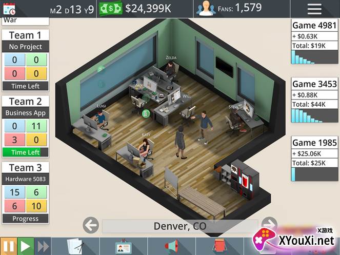 游戏工作室大亨3(Game Studio Tycoon 3)游戏最新下载截图