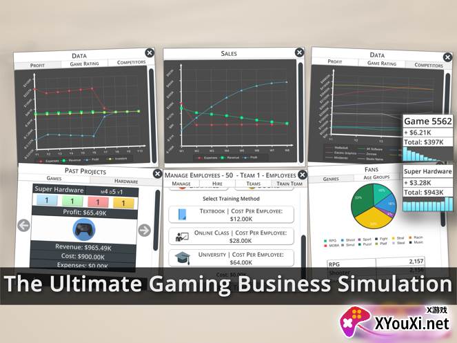 游戏工作室大亨3(Game Studio Tycoon 3)游戏最新下载截图