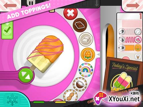 老爹的冰棒店(Papa’s Paleteria To Go)手游中文版下载截图