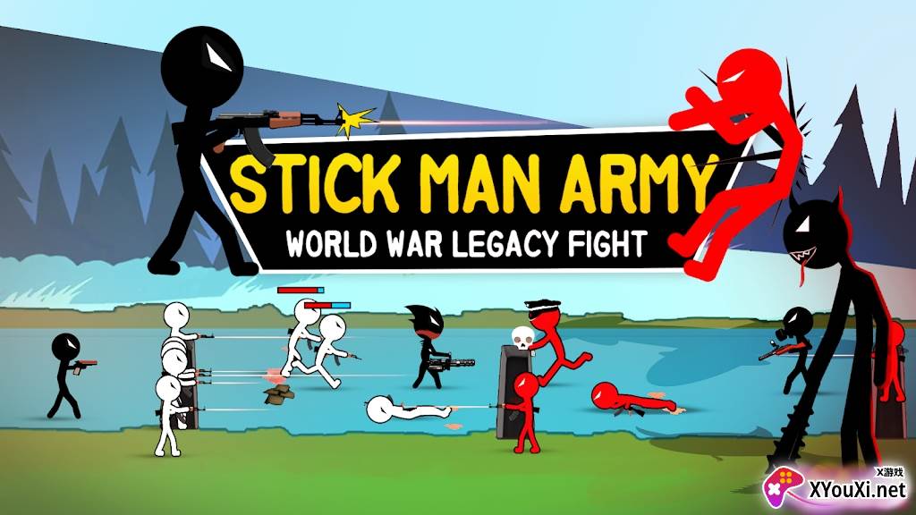 Stickman Trenches火柴人二战游戏下载截图