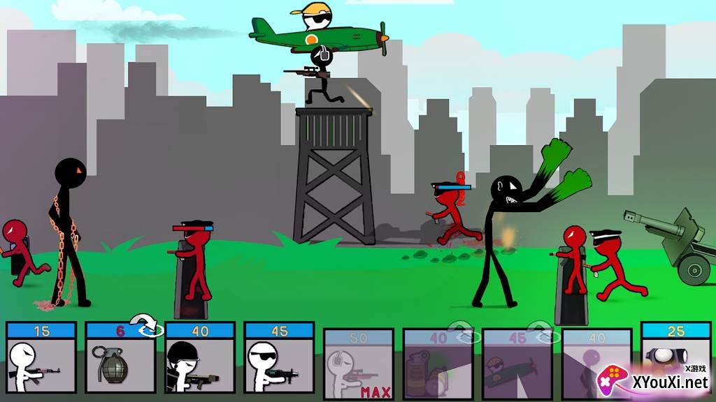 Stickman Trenches火柴人二战游戏下载截图