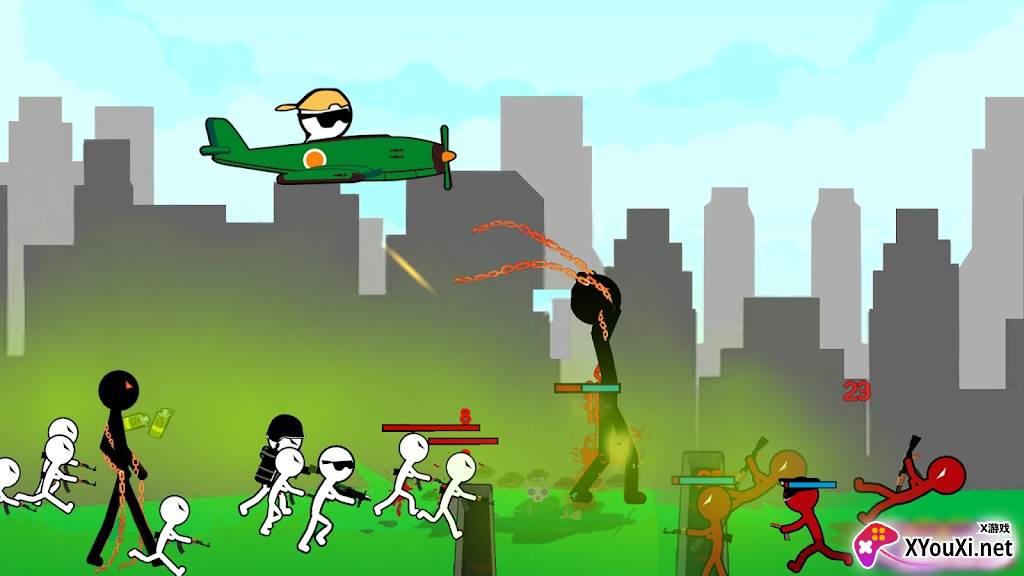 Stickman Trenches火柴人二战游戏下载截图