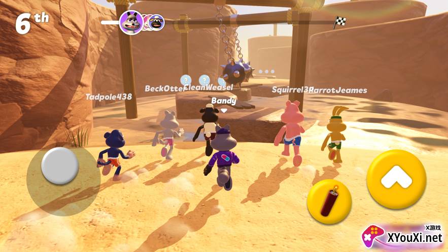 动物快跑最新版手游下载(Wild Runners)截图